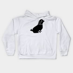 Dog and Bird Kids Hoodie